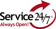 Service 24/7 Always Open